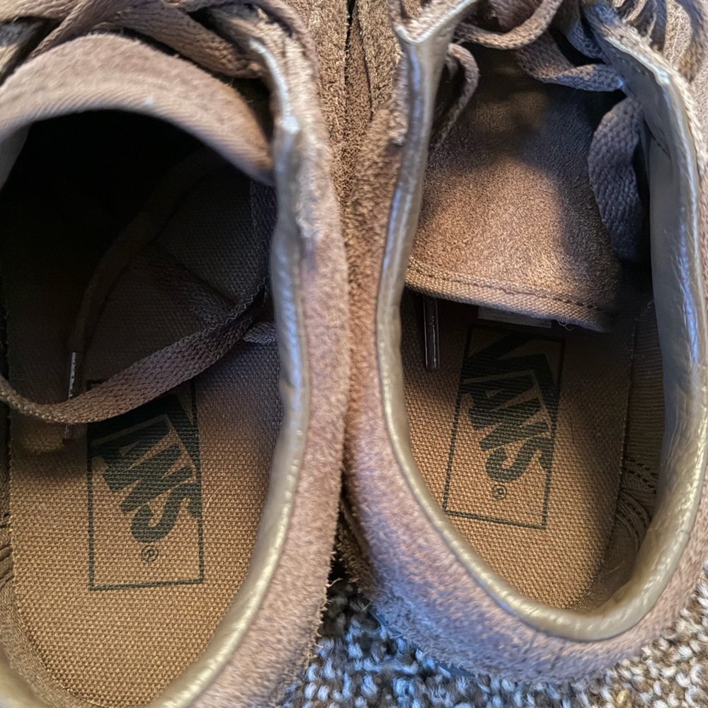 VANS Old Skool Suede Mix Teak Brown Man US 6.5 / Woman US 8 - Picture 7 of 7